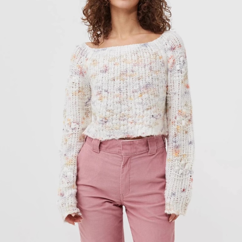 Free people cropped sweater